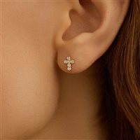 San Zenone Degli Ezzelini - via G.Marconi, 40 - Boucles d'oreilles Stroili Oro in Or jaune Cubic Zirconia 1435998 - 1435998